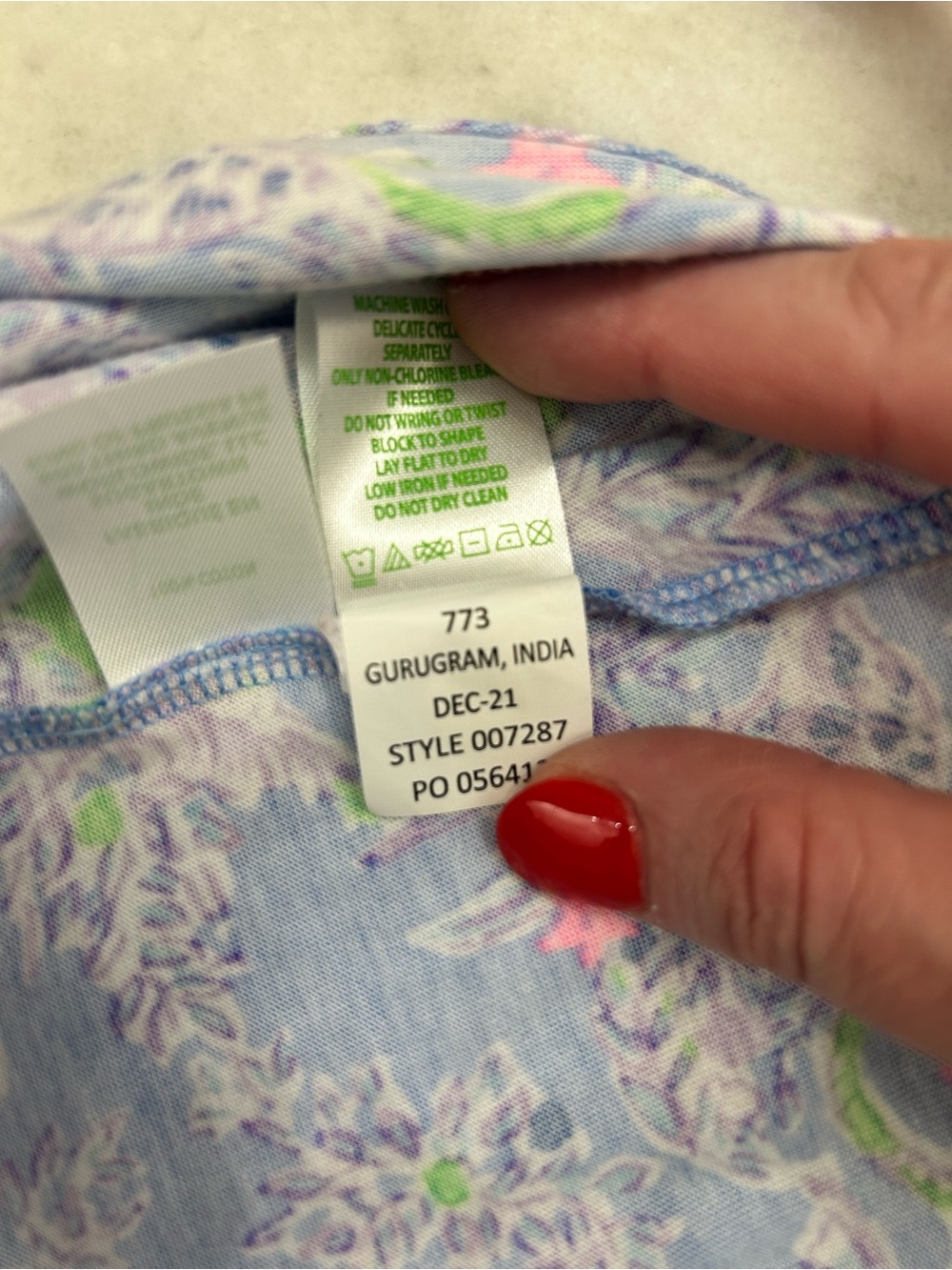 Lilly Pulitzer Lorina Dress Blue Peri The Turtle Package S - Picture 8 of 9